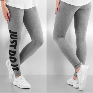 Grey Nike JDI Leggings